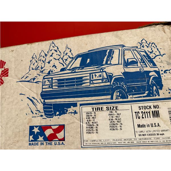 Security Chain Company (SCC) TC2111MM Radial Chain LT tire chains