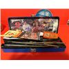 Image 5 : several vintage collectible tin boxes.