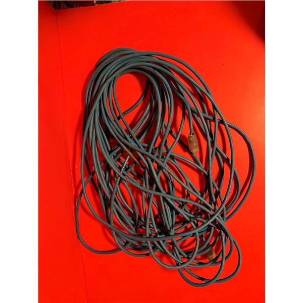 Blue contractor electrical cord