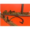 Image 1 : Vintage log roller hand saw and L square