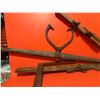 Image 3 : Vintage log roller hand saw and L square