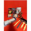 Image 2 : collection of assorted tools and electronics
