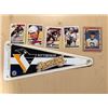 Image 1 : Pittsburgh Penguins car pennant and notable players cards