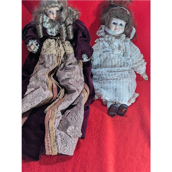 VINTAGE PORCELAIN DOLL