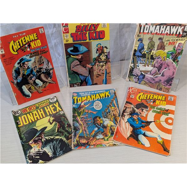 VINTAGE 1970'S WESTERN CHARLETON & DC COMICS