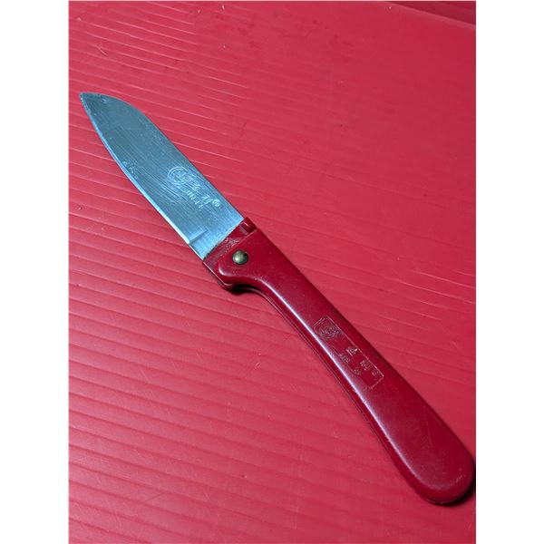 Vintage Japanese Floral Knife