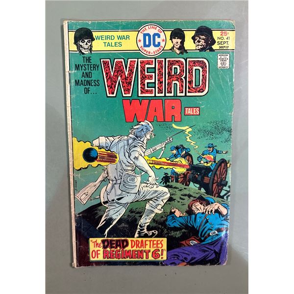 Weird War Tales #41 (DC Comics, 1975) The Dead Draftees of Regiment 6!