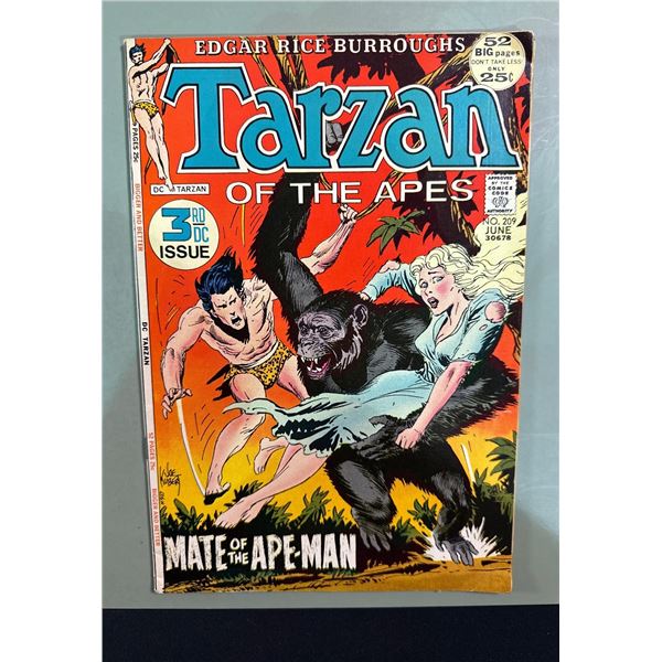 Tarzan of the Apes #209 (DC Comics, 1972) 3rd DC Issue - Joe Kubert Art