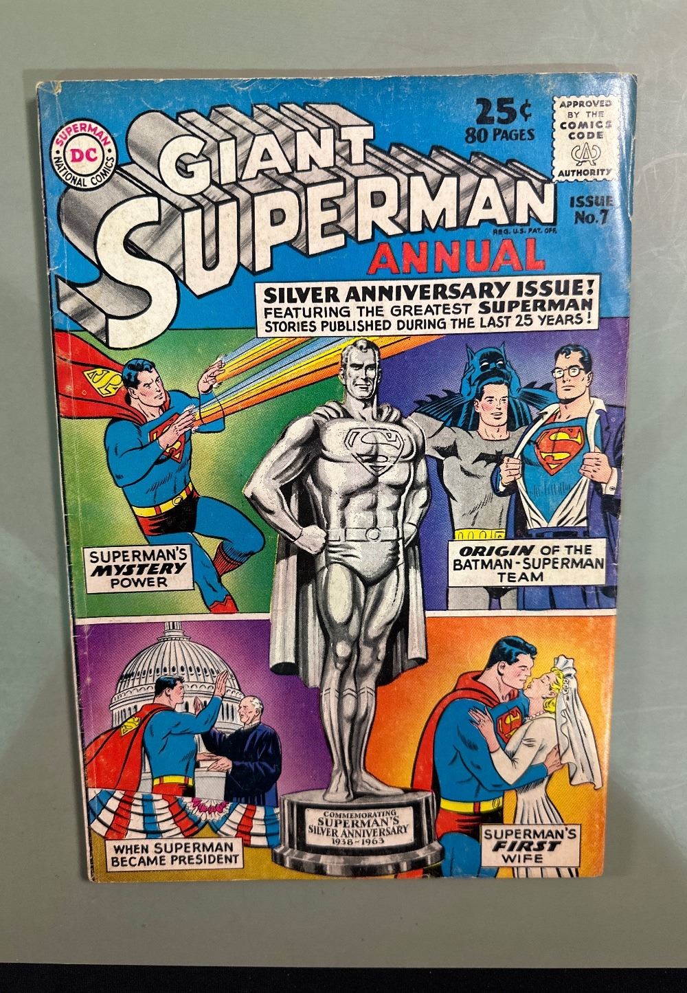 Giant Superman Annual #7 (DC Comics, 1963) Silver Anniversary Issue
