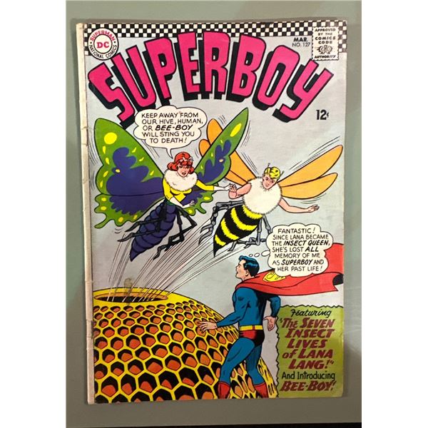 Superboy #127 (DC, 1966) The Seven Insect Lives of Lana Lang!