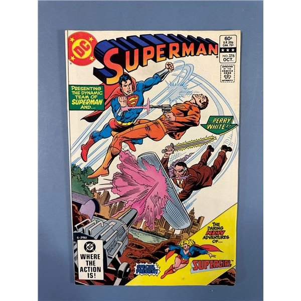 DC Comics, Superman #376, "The Ozone-Master Comes Calling!" (Oct 1982)