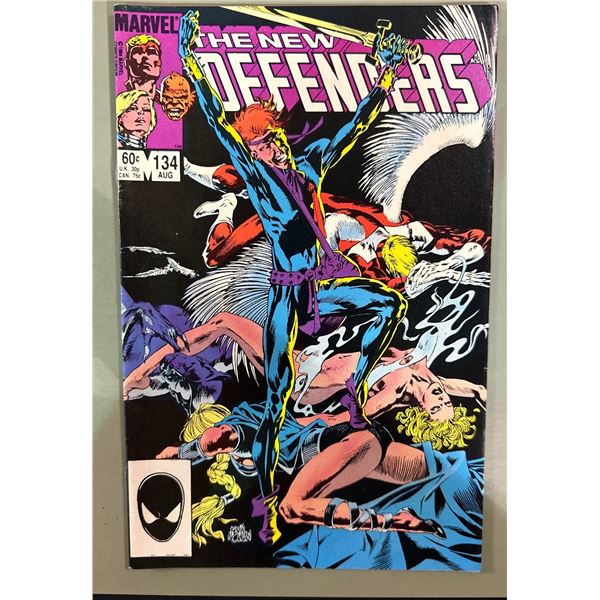 The New Defenders #134 (Marvel, Aug 1984) - Direct Edition Comic
