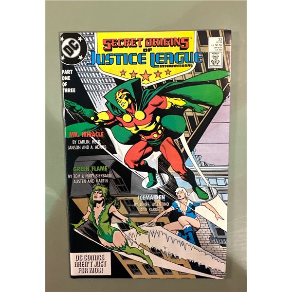 Secret Origins #33 (1988) Justice League International DC Comics