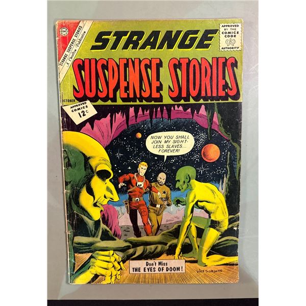 Strange Suspense Stories #61 (Charlton, 1962) Alien Sci-Fi Cover