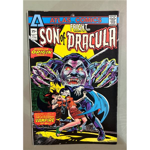 Fright Featuring The Son of Dracula #1 (Atlas Comics, 1975) CCA