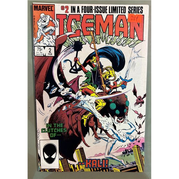 Marvel Comics Iceman #2 (Feb 1985) Limited Series Comic Book
