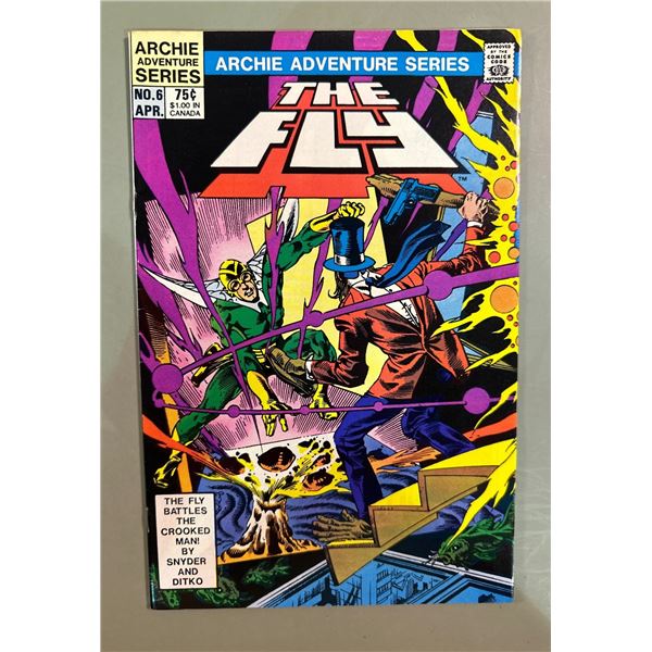 The Fly #6 (Archie Adventure Series, 1984) - Snyder & Ditko