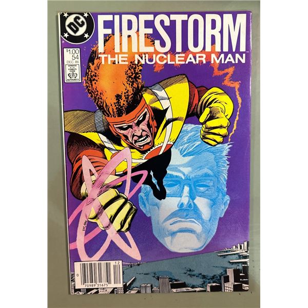 Firestorm The Nuclear Man #54 (DC Comics, Dec 1986) Sugar Daddy Ad Back