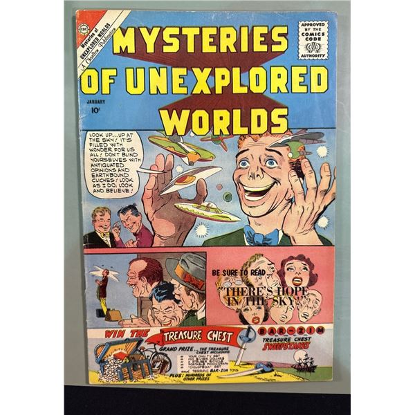 Mysteries of Unexplored Worlds #22 (Charlton Comics, 1961) Comic Book