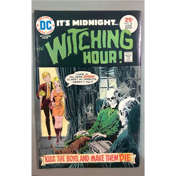The Witching Hour #55 (DC Comics, 1975) "Kiss the Boys, and Make Them Die"