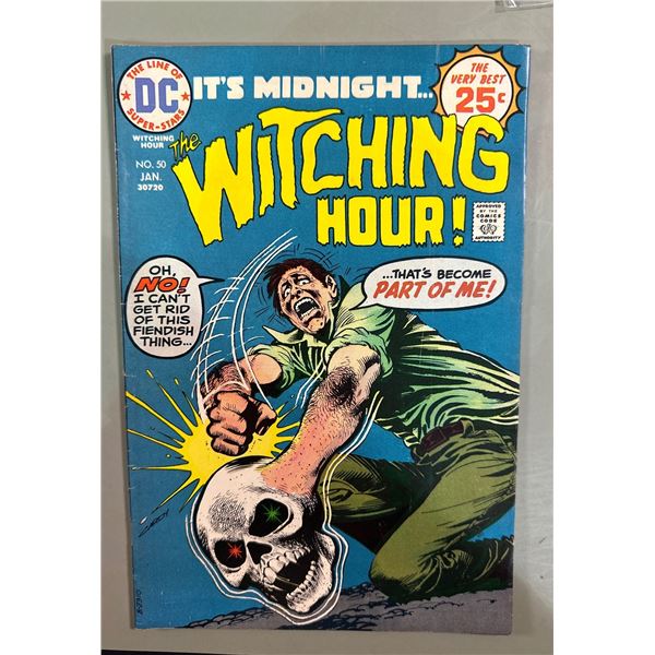 The Witching Hour #50 (DC Comics, Jan 1975) Horror, Nick Cardy Cover
