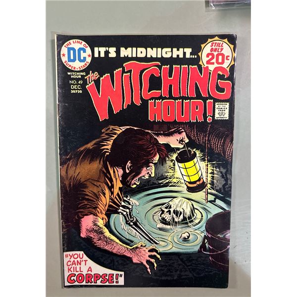 1974 DC Comics The Witching Hour #49 "You Can't Kill a Corpse!"