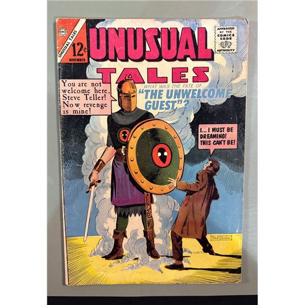Unusual Tales #47 (Charlton, 1964) "The Unwelcome Guest" Dick Giordano Art