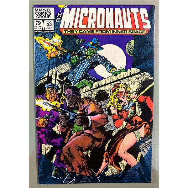 Micronauts #53 (Marvel Comics, 1983) "They Came From Inner Space!"