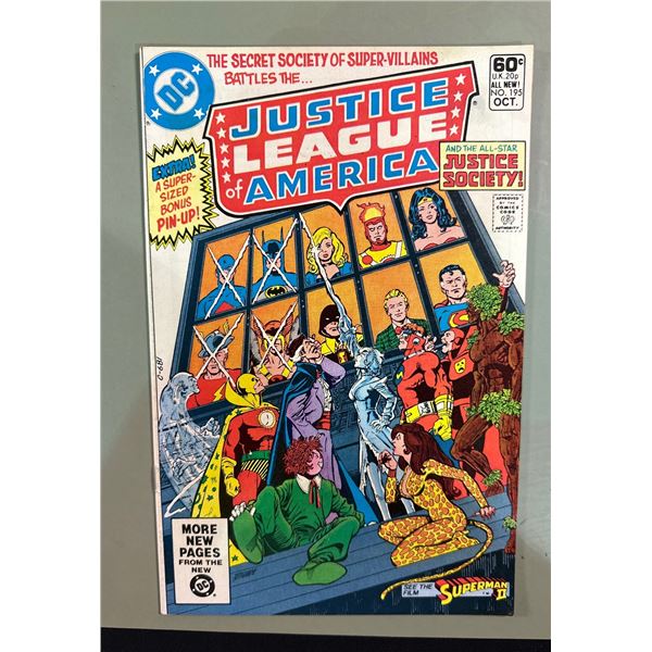 Justice League of America #195 (DC, 1981) Secret Society of Super-Villains