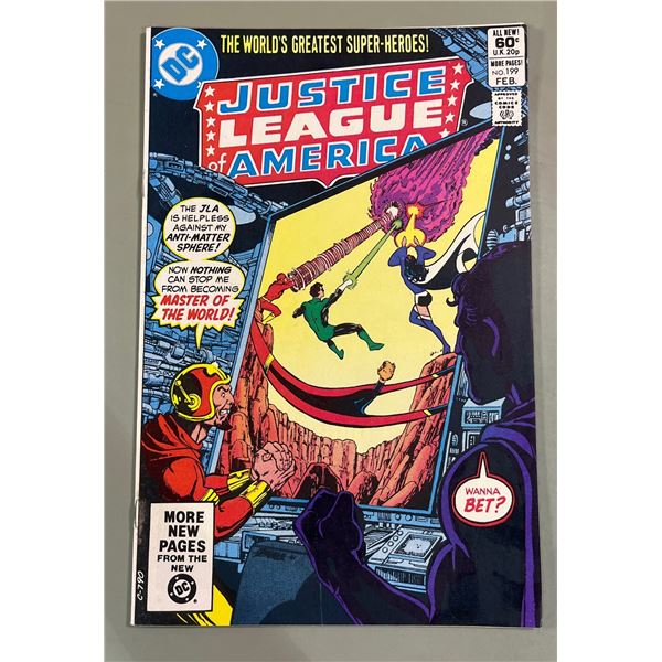 Justice League of America #199, DC Comics, 1982