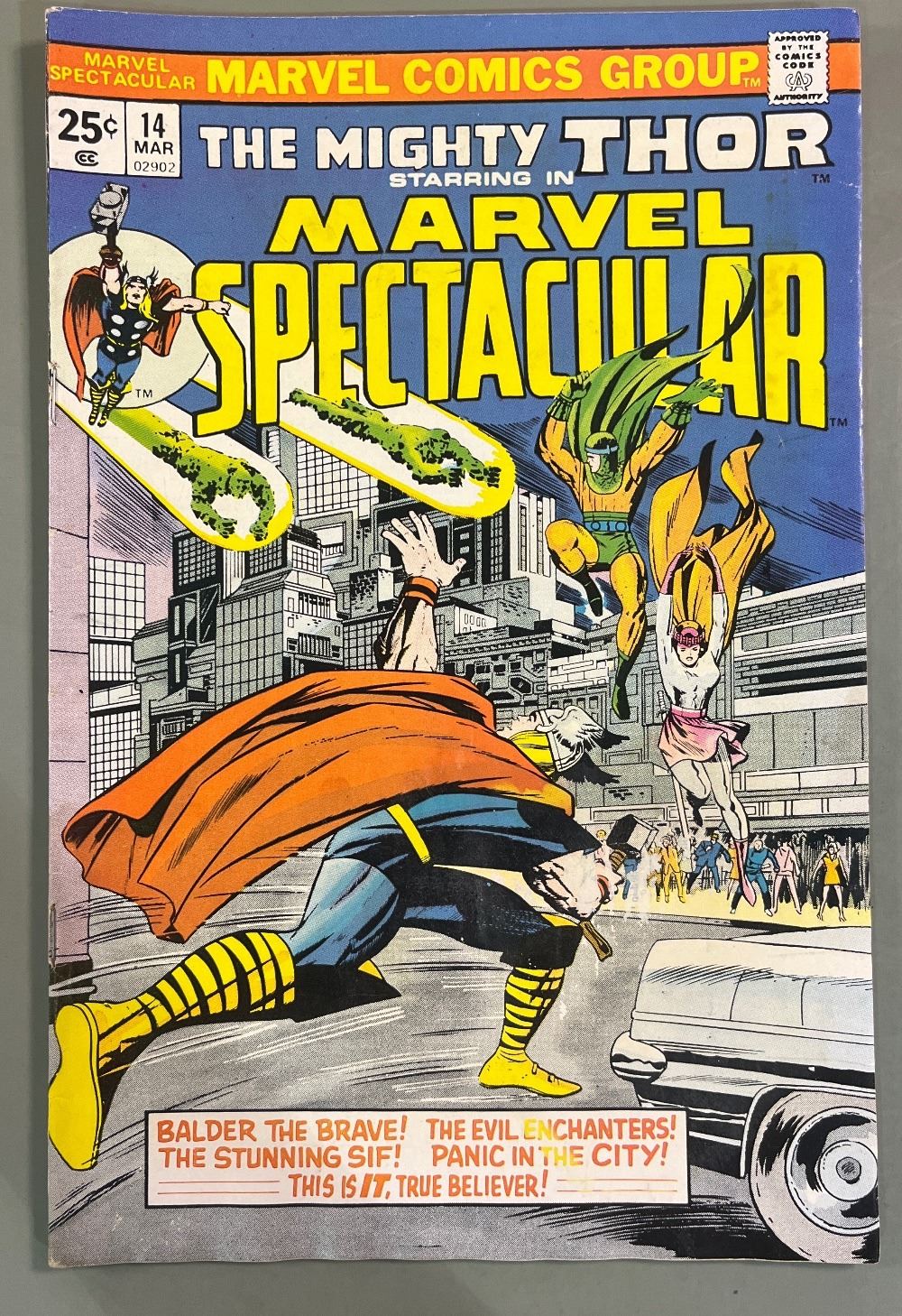Marvel Spectacular #14 Starring The Mighty Thor (Marvel Comics, Mar 1975)