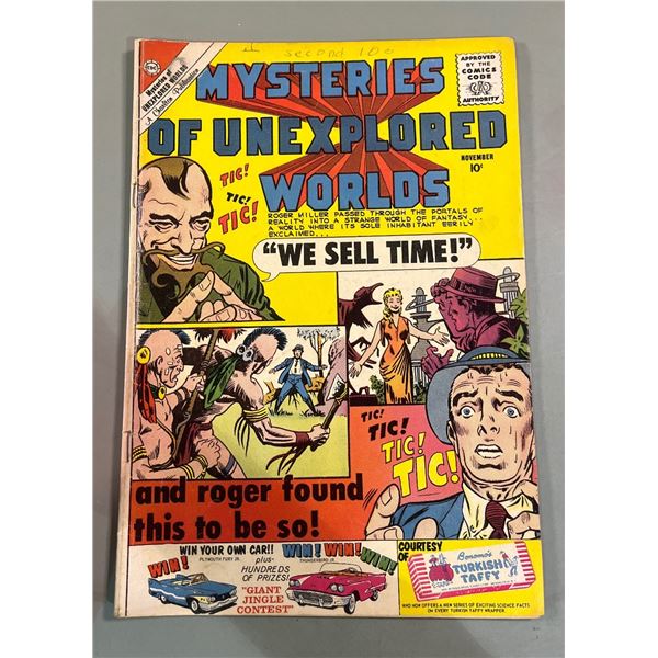 Mysteries of Unexplored Worlds #21 (July 1960, Charlton Comics)