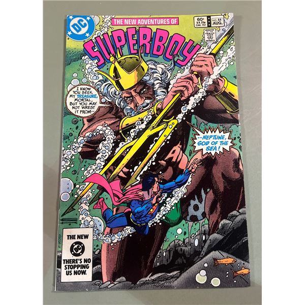 The New Adventures of Superboy #44 (DC Comics, 1983) Gil Kane Cover