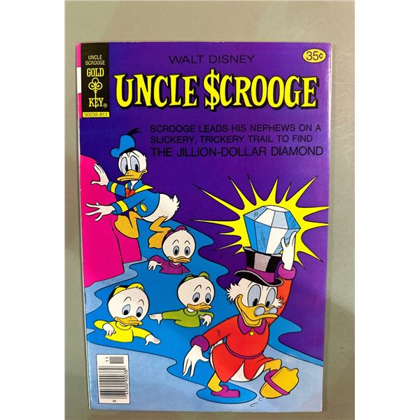 Walt Disney Uncle Scrooge #158 Gold Key Comic Book (1978)