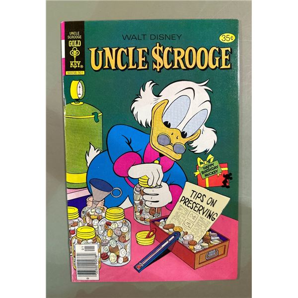 Uncle Scrooge #160 (Gold Key, 1979) Walt Disney Comic Book