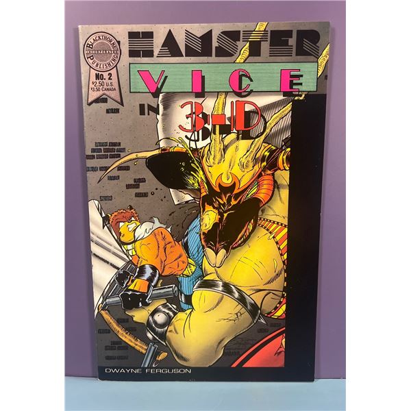 Hamster Vice in 3-D #2 (Blackthorne Publishing, 1987) Comic Book