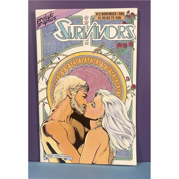 The Survivors #2 (Prelude Graphics, 1986) Copper Age B&W Indie Comic