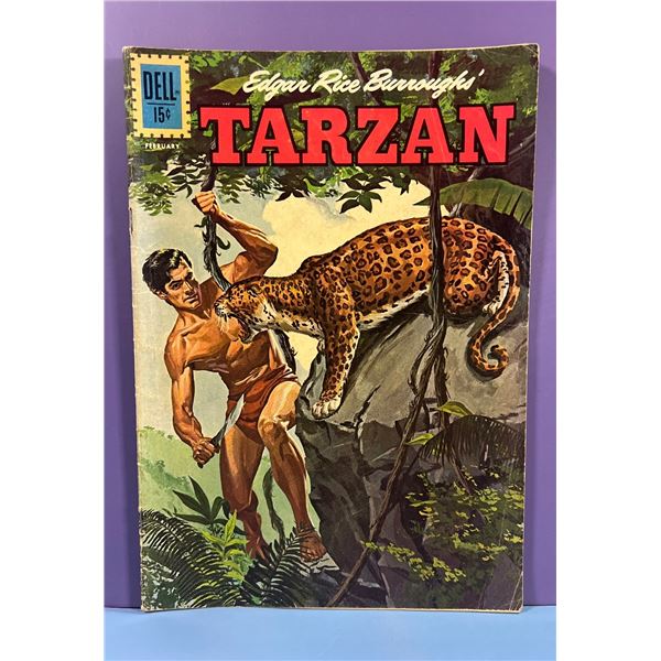 Edgar Rice Burroughs' Tarzan #128 Dell Comics Jan-Feb 1962 Vintage