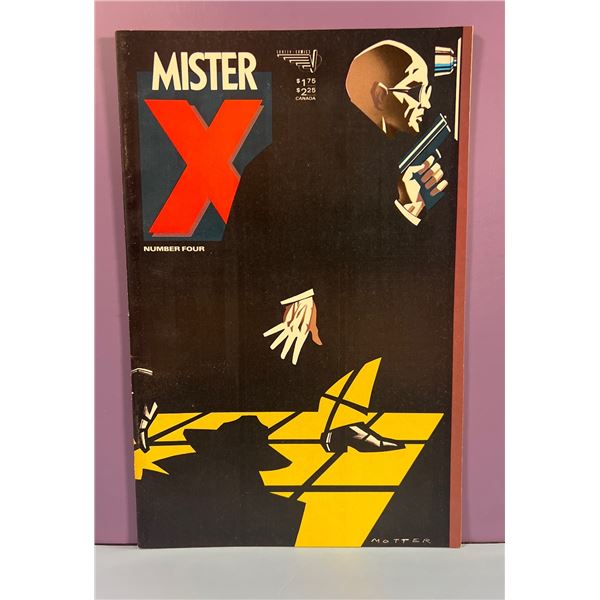 Mister X #4 (Vortex Comics, 1985) Created & Illustrated by Dean Motter