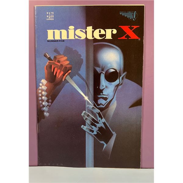Mister X #5 (Vortex Comics, 1986) Dean Motter Cover & Art