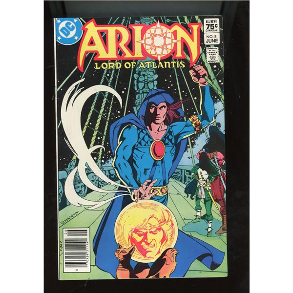Arion, Lord of Atlantis #8 (DC Comics, 1983) Comic Book