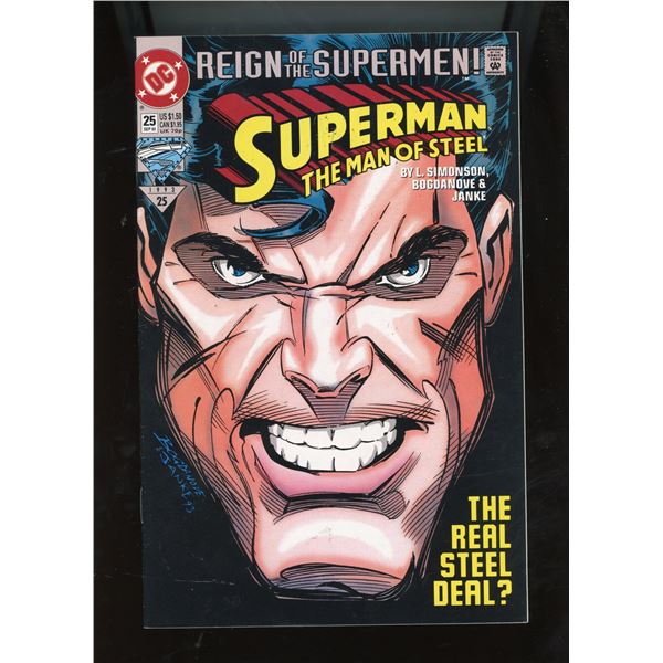 Superman The Man of Steel #25 (1993) DC Comics - Reign of the Supermen!