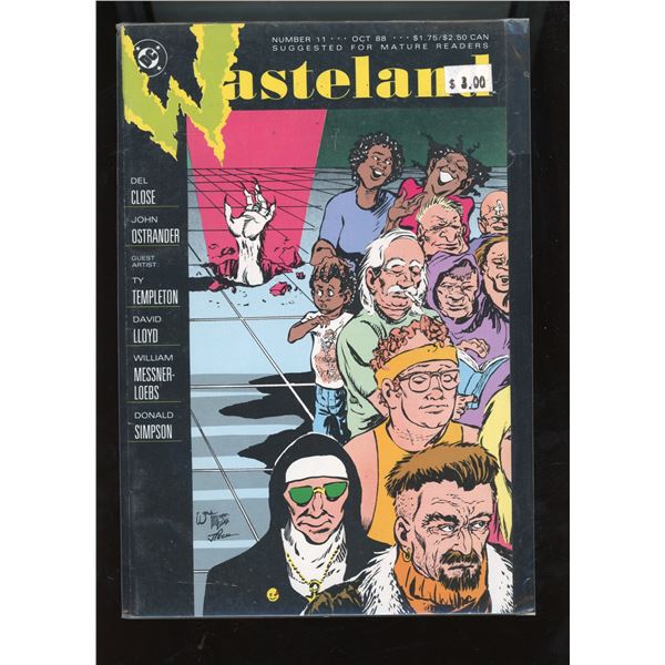 Wasteland #11 (DC Comics, Oct 1988) Mature Readers