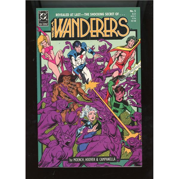 The Wanderers #5 (Oct 1988) DC Comics - Moench, Hoover, Campanella