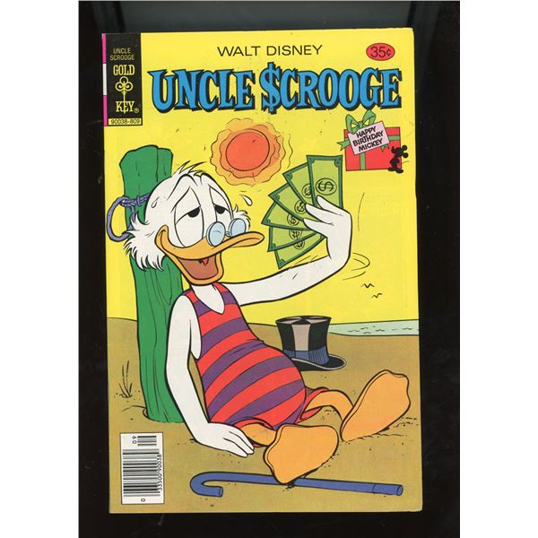Uncle Scrooge #156 (Gold Key, 1978) Walt Disney Comic Book
