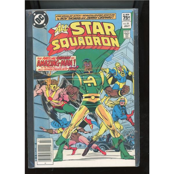 All-Star Squadron #23 DC Comics (1983) - 1st Appearance Amazing-Man