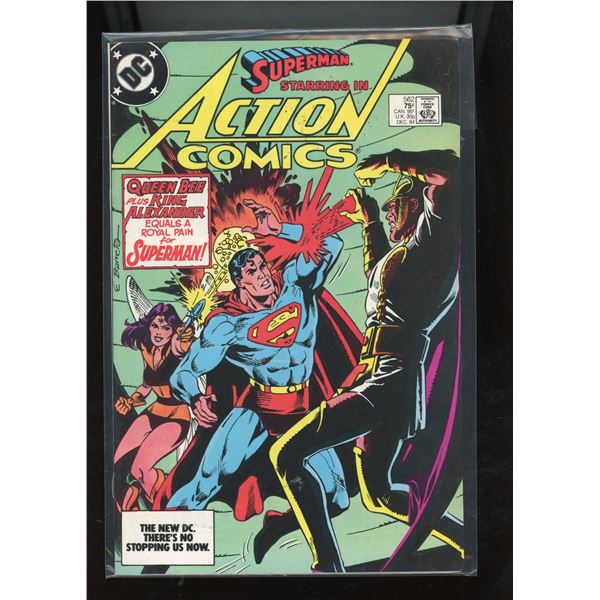 Action Comics #562 DC (1984) Superman vs Queen Bee & King Alexander