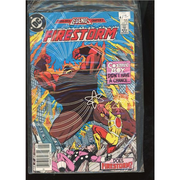 Firestorm #55 (DC Comics, 1987) Cross-Over Legends Chapter 7