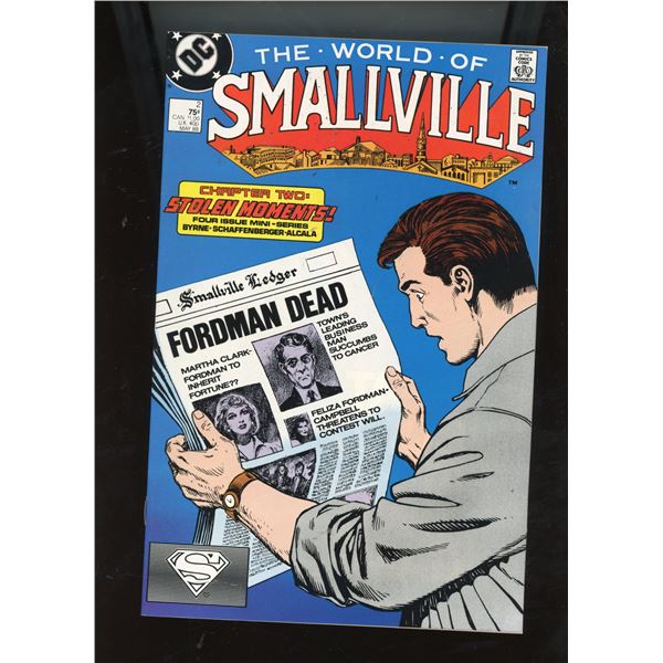 DC Comics The World of Smallville #2 (May 1988) Stolen Moments!