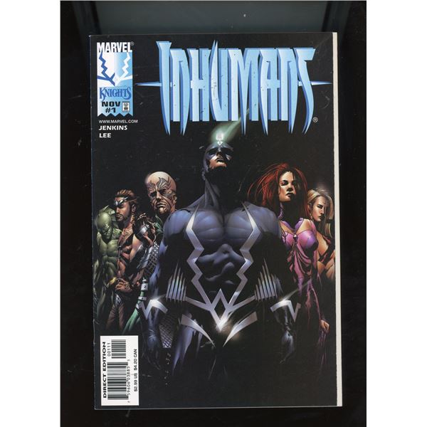 Inhumans #1 Marvel Knights Comic Book (1998) Jenkins Lee